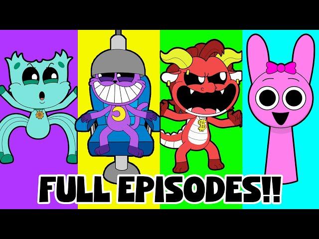 SMILING CRITTERS / NIGHTMARE / SPRUNKI / ANIMATION EPISODES!!