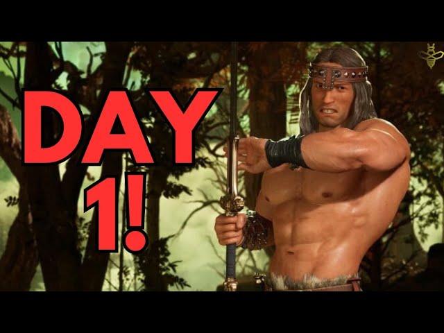 How GOOD is CONAN in MK1?! Day 1 Matches!