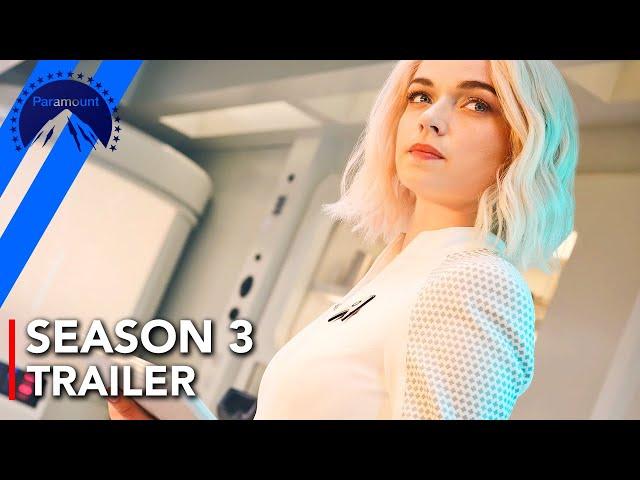 STAR TREK STRANGE NEW WORLDS SEASON 3: Trailer with Anson Mount and Ethan Peck