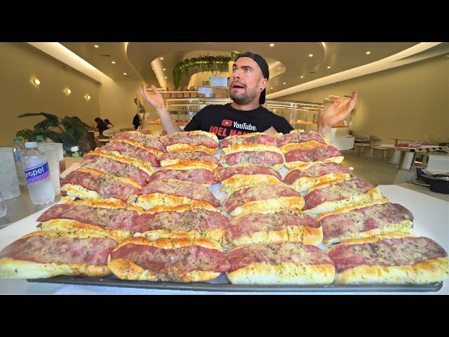 ATTEMPTING THE "IMPOSSIBLE" 25 BACON SANDWICH CHALLENGE | Joel Hansen