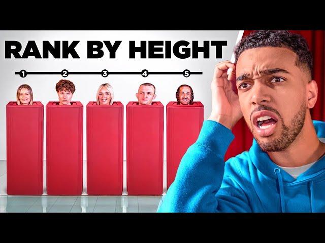 Ranking Strangers from Tallest to Shortest