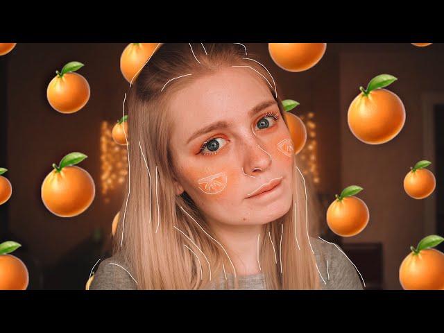  Orange MakeUp tutorial/ Оранжевый макияж