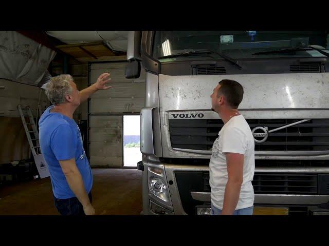 Фары, дефлекторы, грязеотсекатели и столики на Volvo FH 2-3 серии