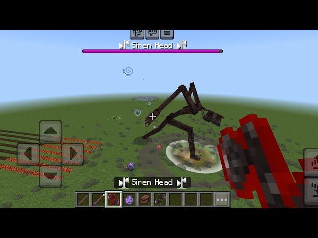 Real siren head MOD in Minecraft PE