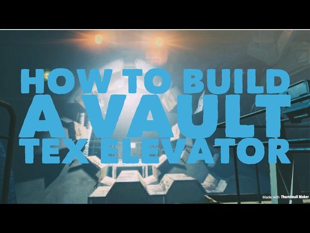 how to build a vault tec elevator fallout 4