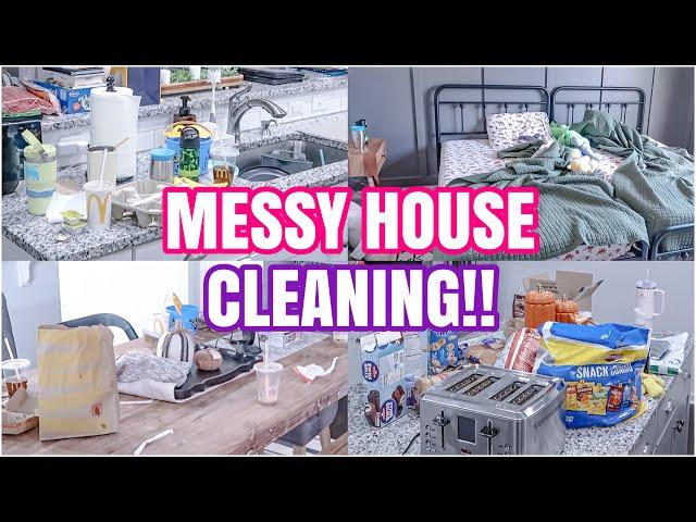 MESSY HOUSE CLEANING | EXTREME CLEANING MOTIVATION 2024 | MESSY HOUSE TRANSFORMATION