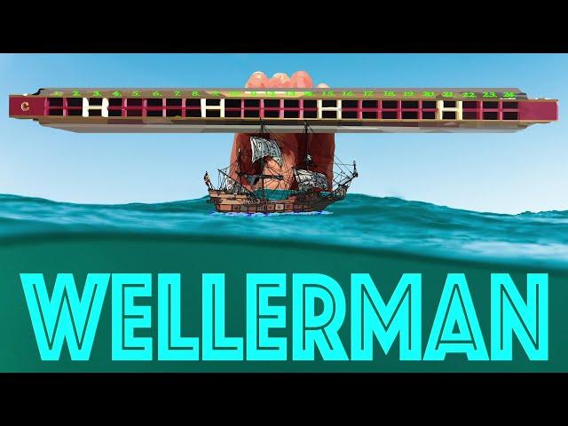 How to Play Wellerman on a Tremolo Harmonica with 24 Holes