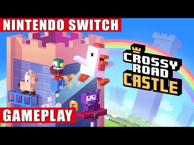 Crossy Road Castle Nintendo Switch Gameplay