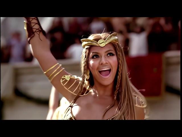 Britney Spears, Beyoncé, Pink - We Will Rock You (HD Remastered Pepsi 2004) ft Enrique Iglesias