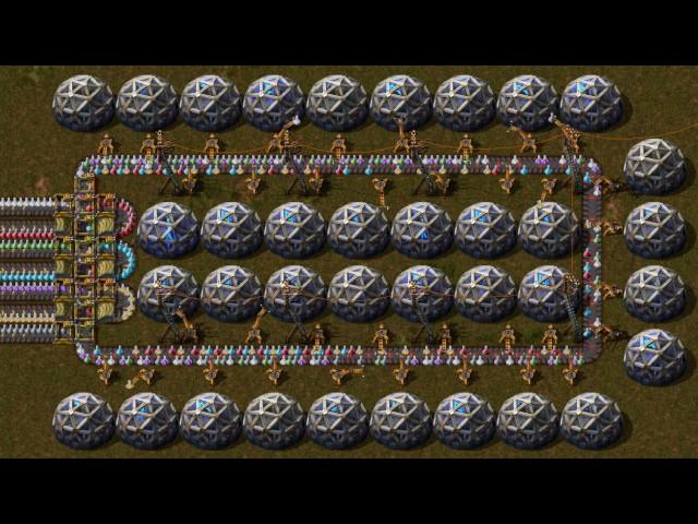 Factorio - 7 Science Pack Sushi Belt