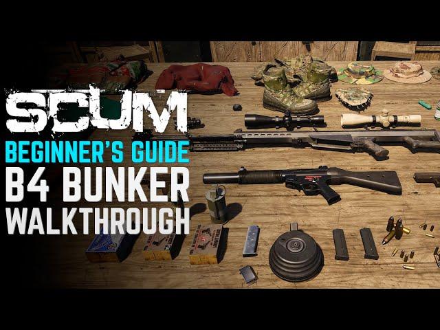 Best loot spots – B4 Bunker | Scum gameplay 2021