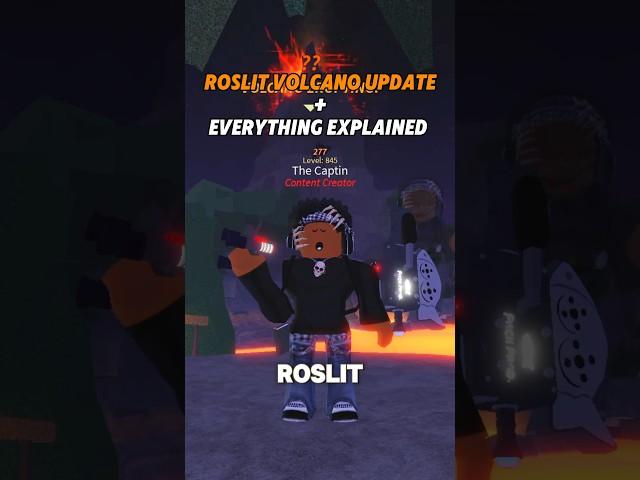 EVERYTHING EXPLAINED IN ROSLIT VOLCANO UPDATE | Fisch #fisch #roblox #captinttb