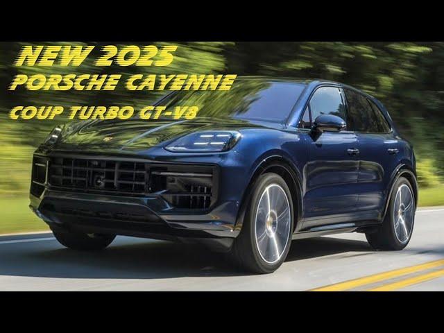 New 2025 Porsche cayenne coup turbo GT-V8 review!|interior and exterior