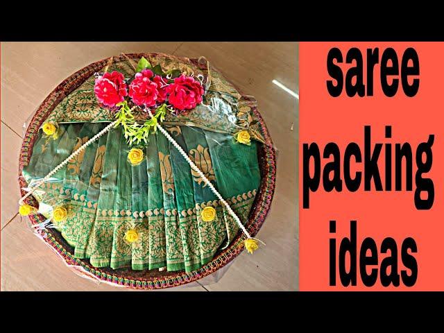 Saree Packing Ideas |trousseau Decoration Ideas | Indian Weddings |