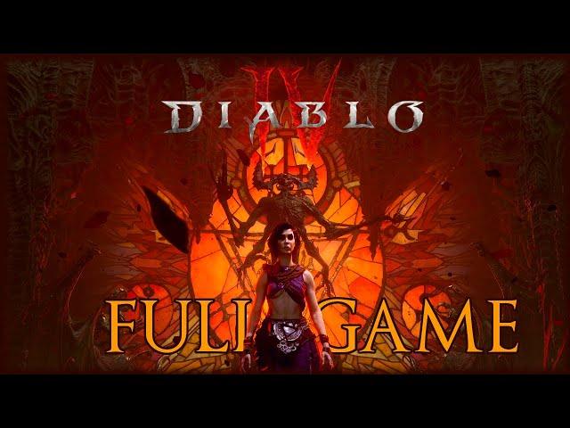 Diablo 4 - Longplay Full Game Walkthrough [No Commentary] 4k