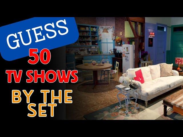 TV SHOW QUIZ: Guess the Series by the Room Set