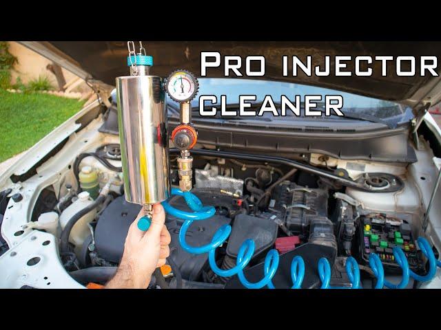 Fuel Injections cleaning in less than 5 Minutes/Cleaning Injections with AUTOOL Injector Cleaner Kit