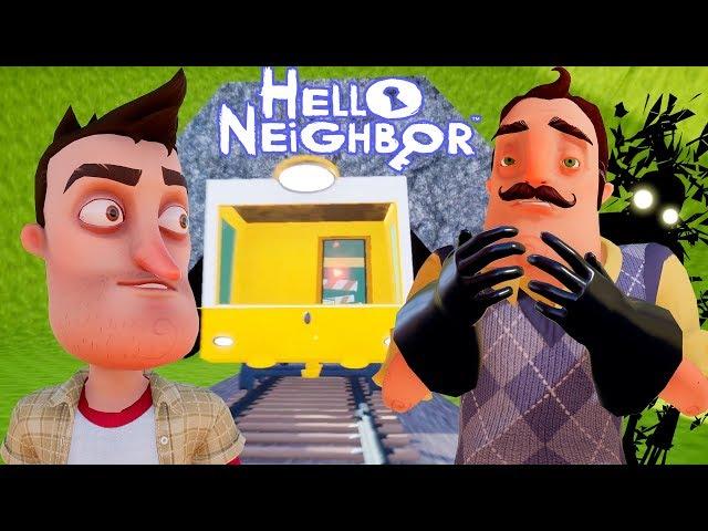 ШОУ ПРИВЕТ СОСЕД!СОСЕДА СБИЛ ПОЕЗД!ИГРА HELLO NEIGHBOR MOD KIT ПРОХОЖДЕНИЕ!ПРИКОЛЫ 2020!СЕКРЕТЫ!МОДЫ