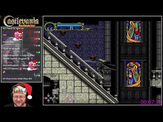 [PSX] Castlevania Symphony of the Night Randomizer - All Boss Kill Run - Fun Speedrun