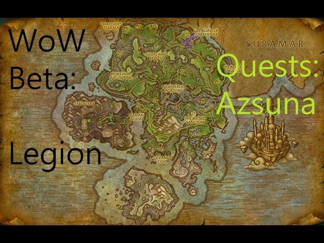 iZocke WoW Beta: Legion Quests in Azsuna #041 - Moralschub