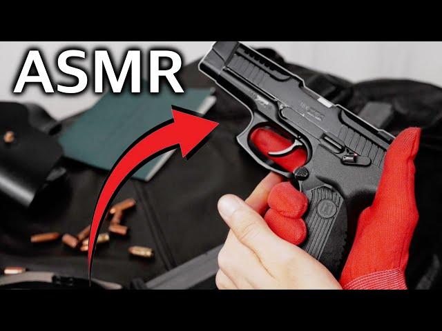 MP-443 “Grach” pistol. Clanking ASMR (no talking)