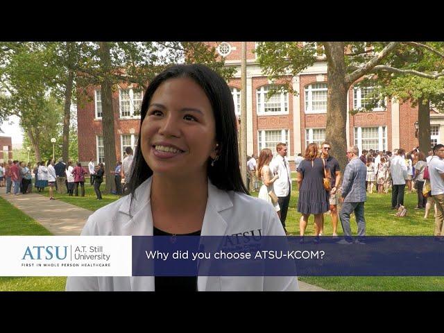 ATSU-KCOM Doctor of Osteopathic Medicine White Coat Ceremony | Ilennah Fanega