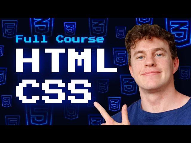 HTML & CSS Full Course | Web Development for Beginners