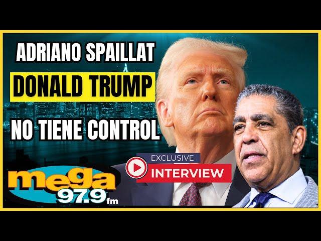 Adriano Espaillat analiza el discurso de anoche de Trump EXCLUSIVA