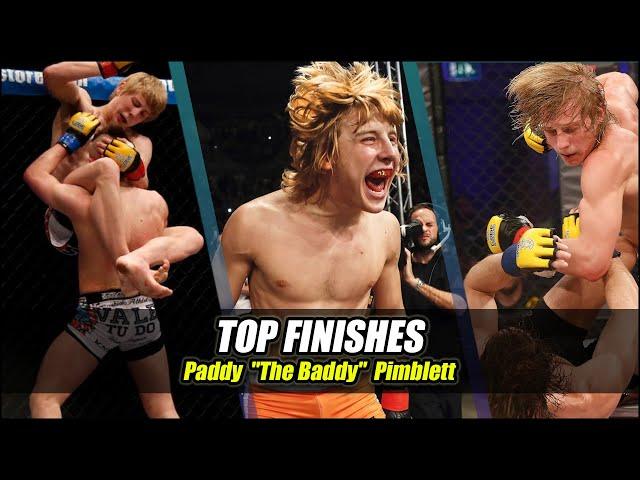 Paddy  "The Baddy"  Pimblett - Top Finishes | Paddy Pimblett Highlights | FightNoose