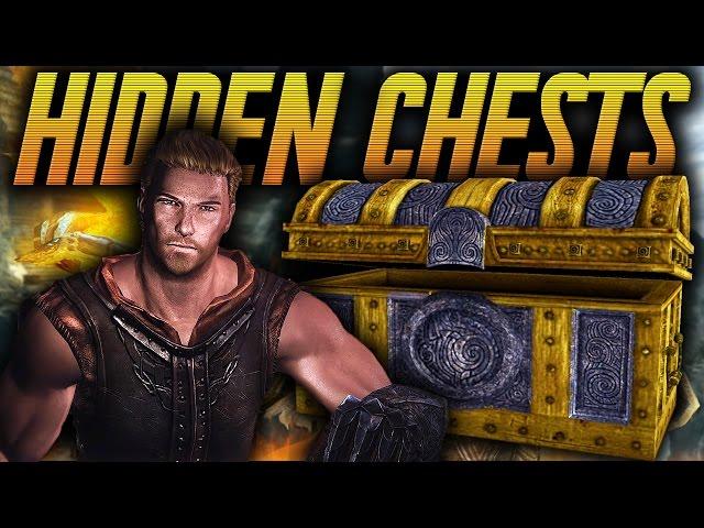 Skyrim Remastered - TOP 5 Most Valuable Hidden Chests #1 (Secret Chests in Skyrim)