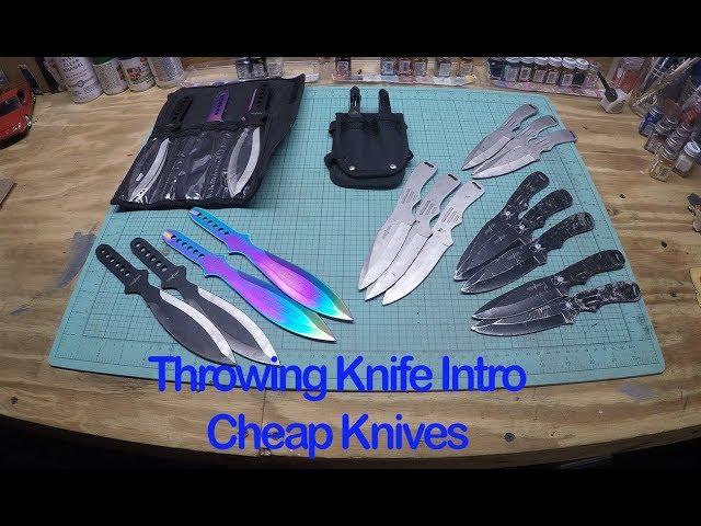 Throwing Knives Intro - what knives do I throw ebay knives perfect point