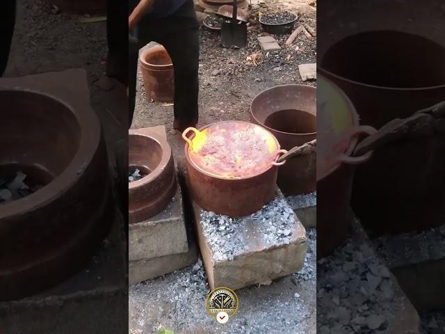 So This Is How Cast Iron Pans Are Made   #Craftman Excellence