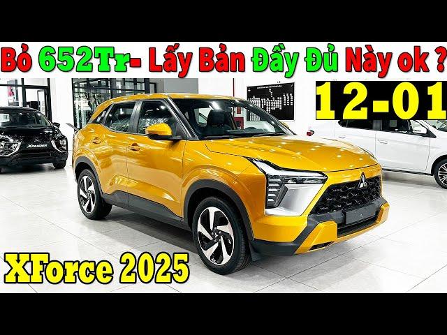 Bỏ 652Tr Lấy Bản Đủ Mitsubishi XForce Tháng 1 Năm 2025| Lăn Bánh Mitsubishi Xforce Mới | Topcarvn