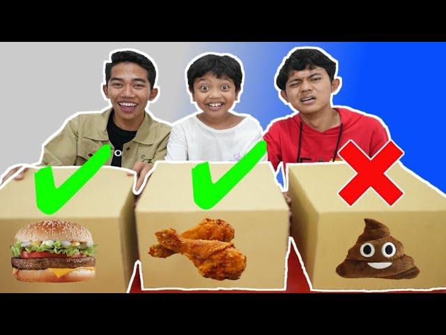 JANGAN SAMPAI SALAH PILIH MAKANAN DIDALAM BOX MISTERI! Arya Gagal Mukbang?!! | Mikael TubeHD