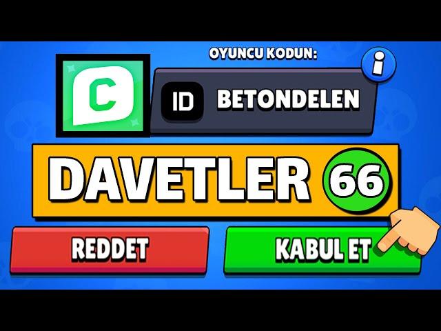 ARKADAŞLIK DAVET EDEN HERKESİ KABUL ETTİM ! BRAWLSTARS