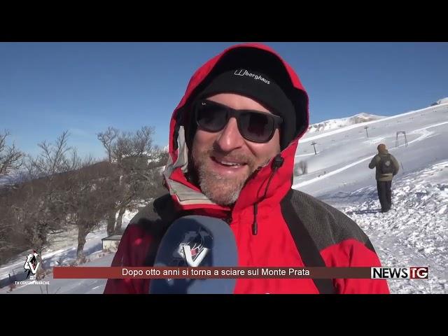 Dopo otto anni si torna a sciare sul Monte Prata