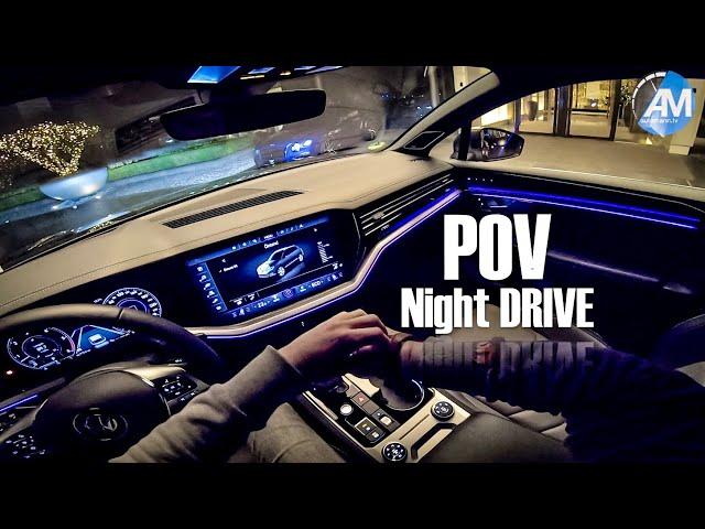 2019 Touareg R-Line - POV Night DRIVE