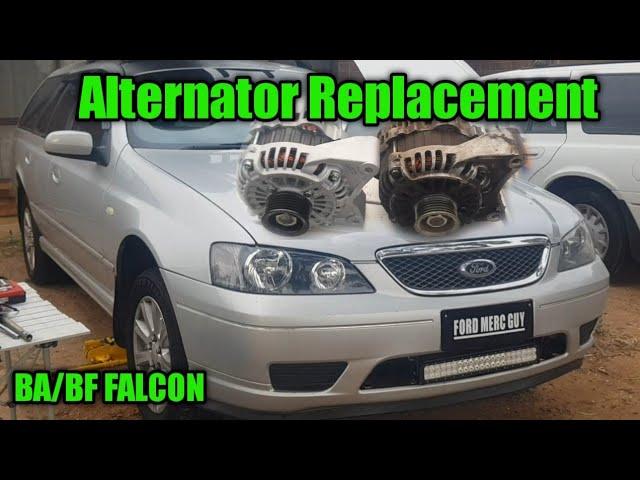 Alternator Replacement BA/BF Falcon Ford