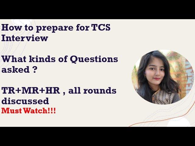 How to prepare for TCS Interview || What kinds of questions asked ?