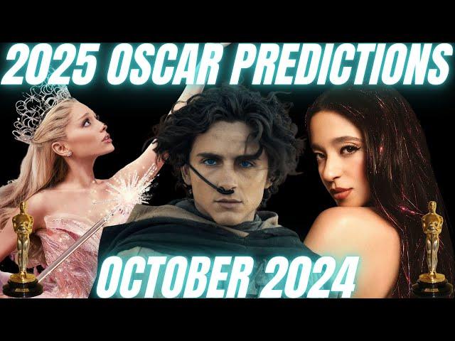 2025 Oscar Predictions - All Categories | November 2024