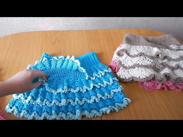 юбочки крючком  (The crochet skirts)