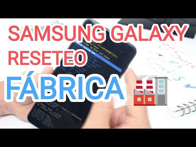 Samsung Galaxy A04 Restaurar de Fabrica A Modo Fabrica Galaxy A06 A05 A05S A04s, A04e