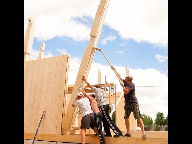 Vertical wooden house #construction #diy