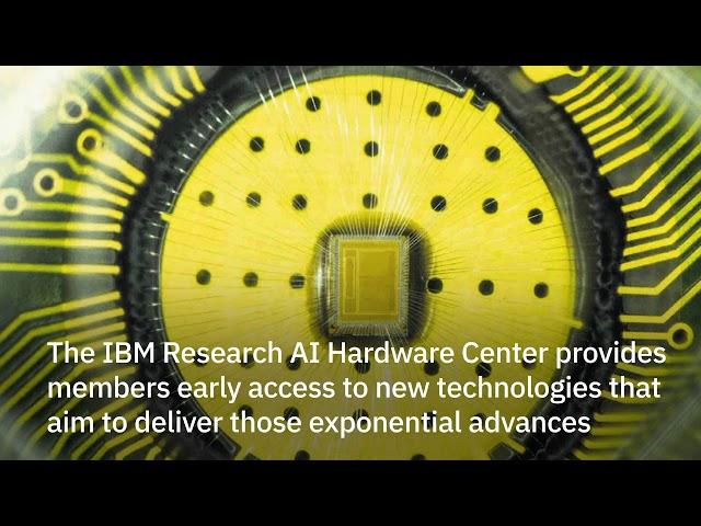 The IBM Research AI Hardware Center