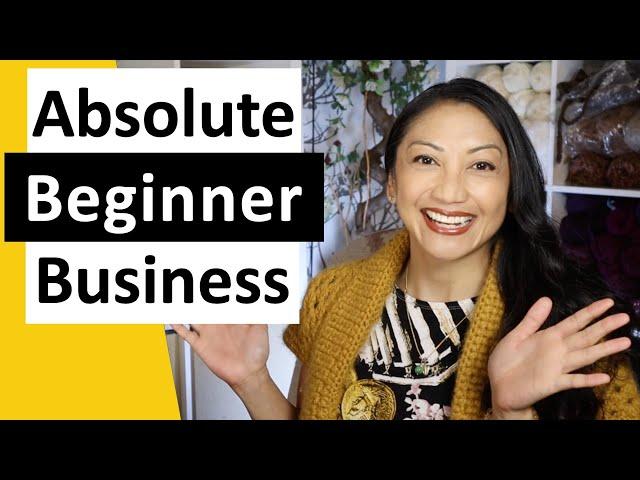 Absolute Beginners Guide to Starting a Crochet Business, Knit or Handmade Product Business 