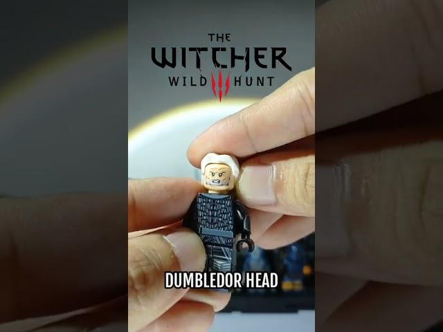 HOW TO MAKE A LEGO GERALT MINIFIGURE FROM THE WITCHER 3