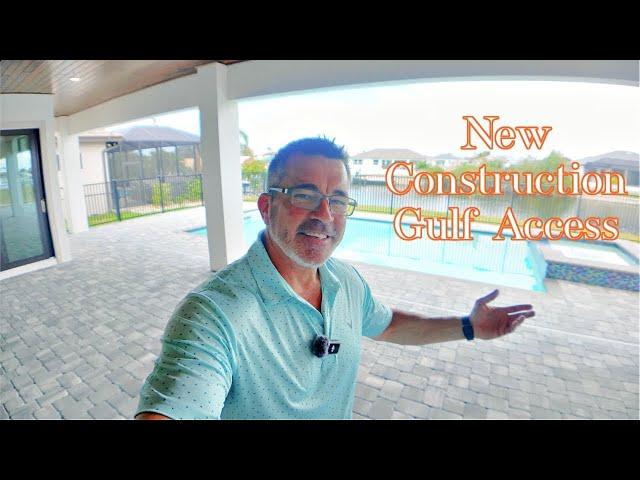 Brand New Gulf Access Paradise: Cape Coral Dream Home