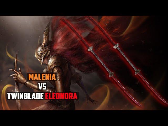 Malenia Vs Duo Twinblade Eleonora Best Build for Malenia Elden Ring | Best Blood Loss Build