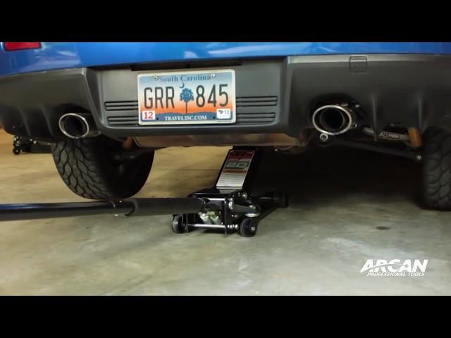 Arcan Ultra Low-Lift Garage Jack - 2-Ton Capacity, Model# XL2T