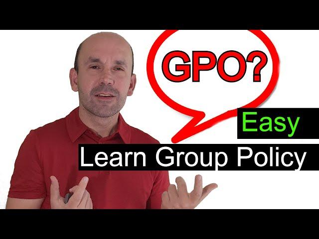 Group Policy GPO for people who have no clue what Group Policy is